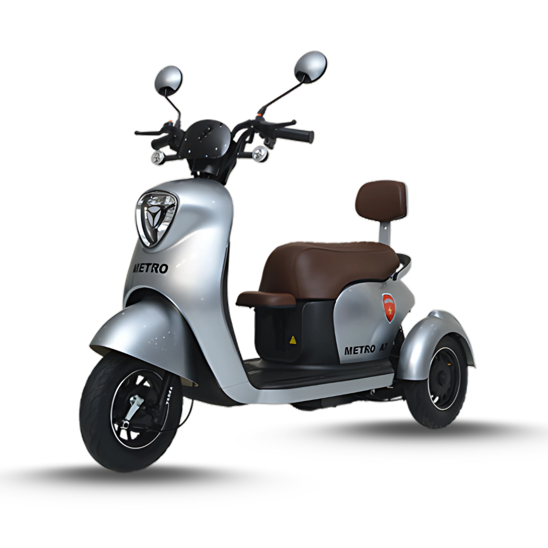 Metro A7 – Three-Wheeler Electric Scooter for Families & Comfort