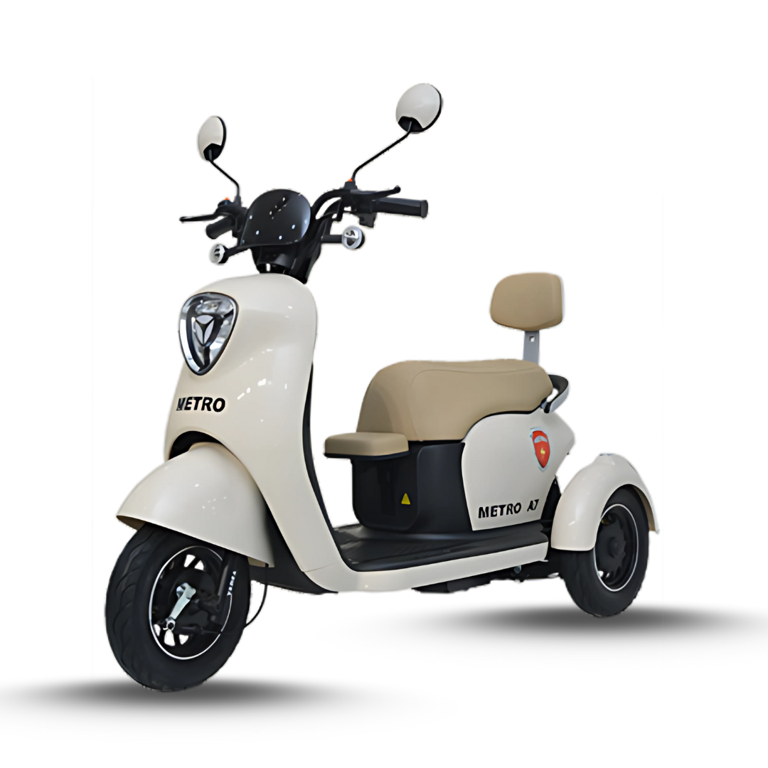 Metro A7 – Three-Wheeler Electric Scooter for Families & Comfort