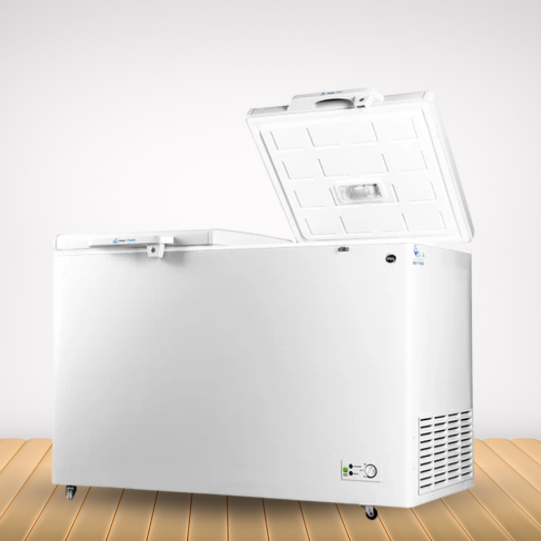 PEL Arctic Inverter On Deep Freezer – Twin Door, 370 L  – Inverter Efficiency, Copper Cooling