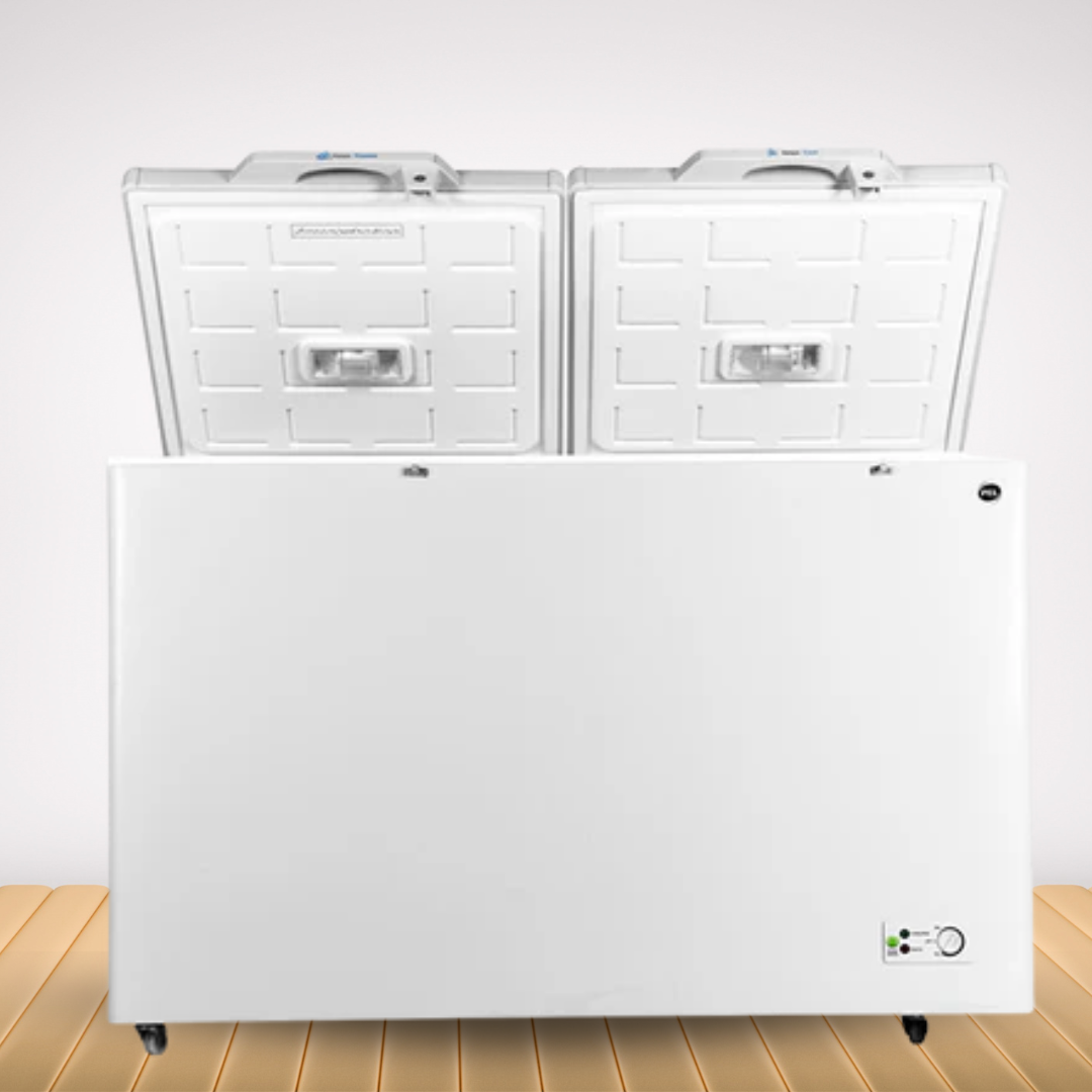 PEL Arctic Inverter On Deep Freezer – Twin Door,  410 L