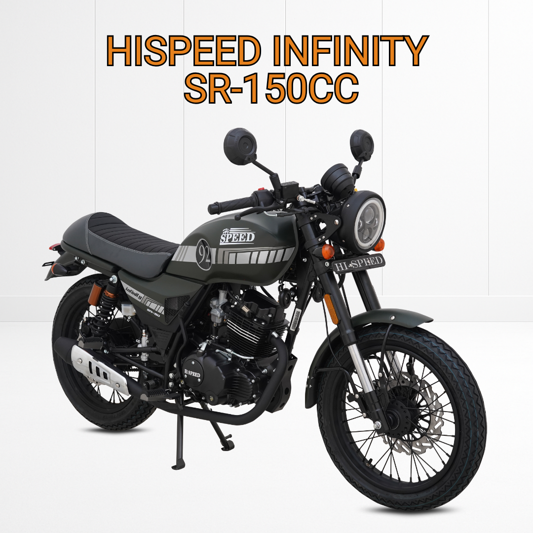Hi‑Speed Infinity SR‑150cc | Buy it on easy Installments from DLC Electronics