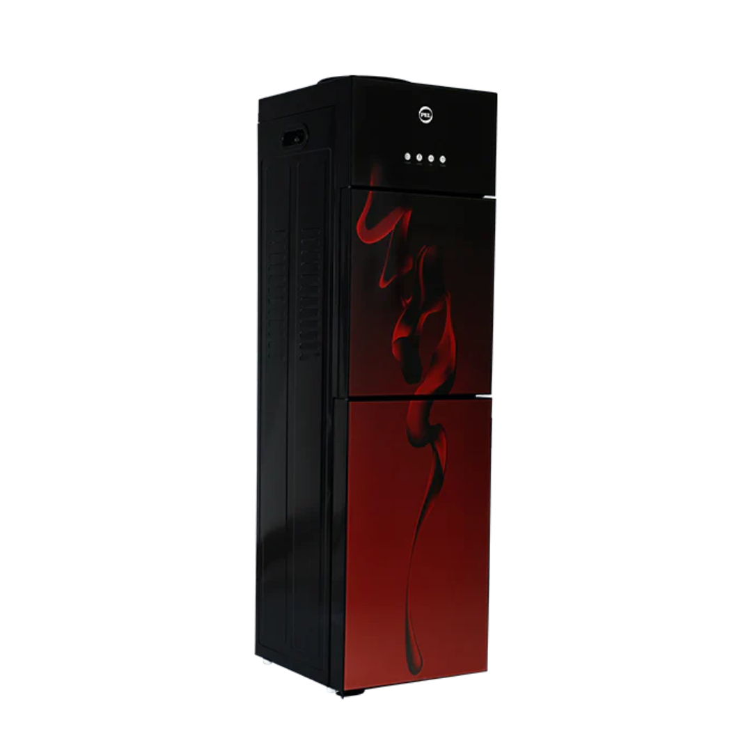 PEL 425 Glassdoor Water Dispenser – Maroon, 18L Fridge