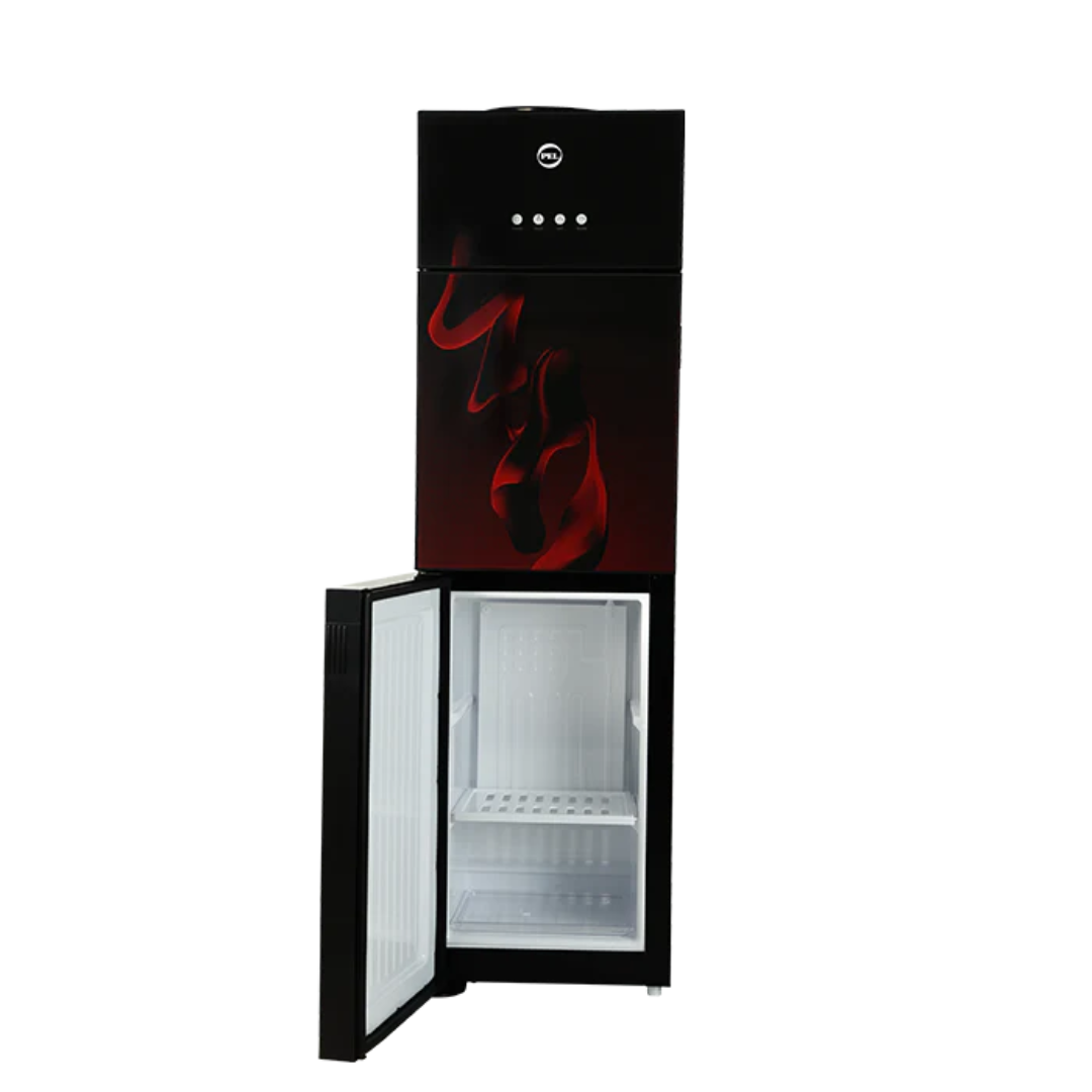 PEL 425 Glassdoor Water Dispenser – Maroon, 18L Fridge