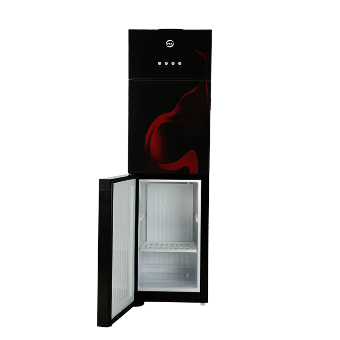 PEL 425 Glassdoor Water Dispenser – Maroon, 18L Fridge