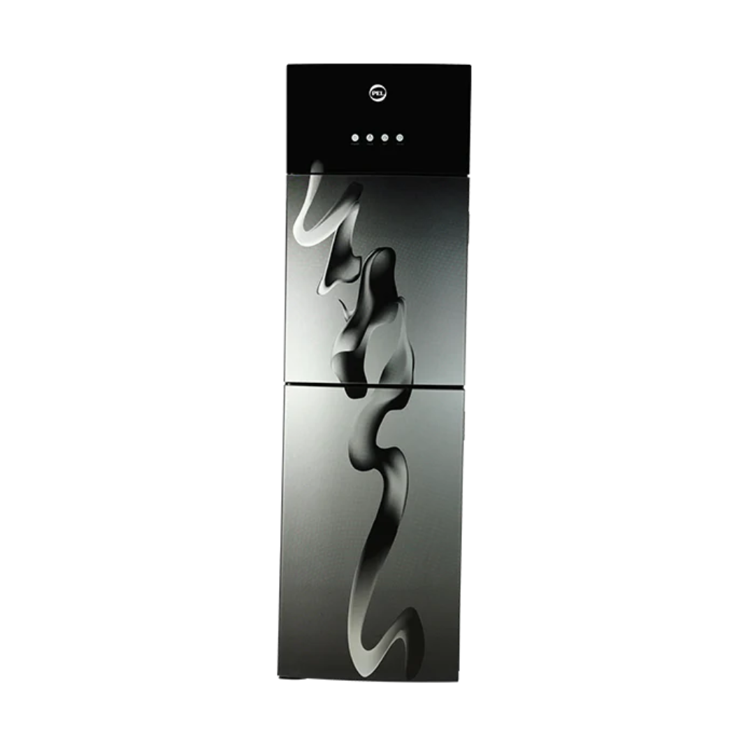 PEL 525 Curved Glassdoor Water Dispenser – Red Blaze