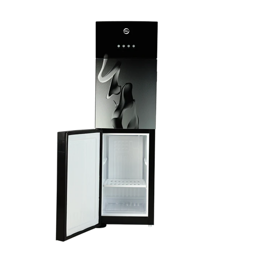 PEL 525 Curved Glassdoor Water Dispenser – Red Blaze