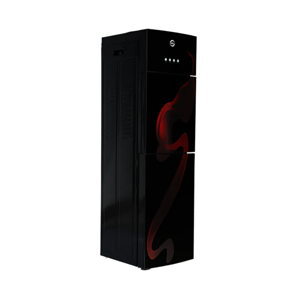 PEL 525 Curved Glassdoor Water Dispenser – Red Blaze