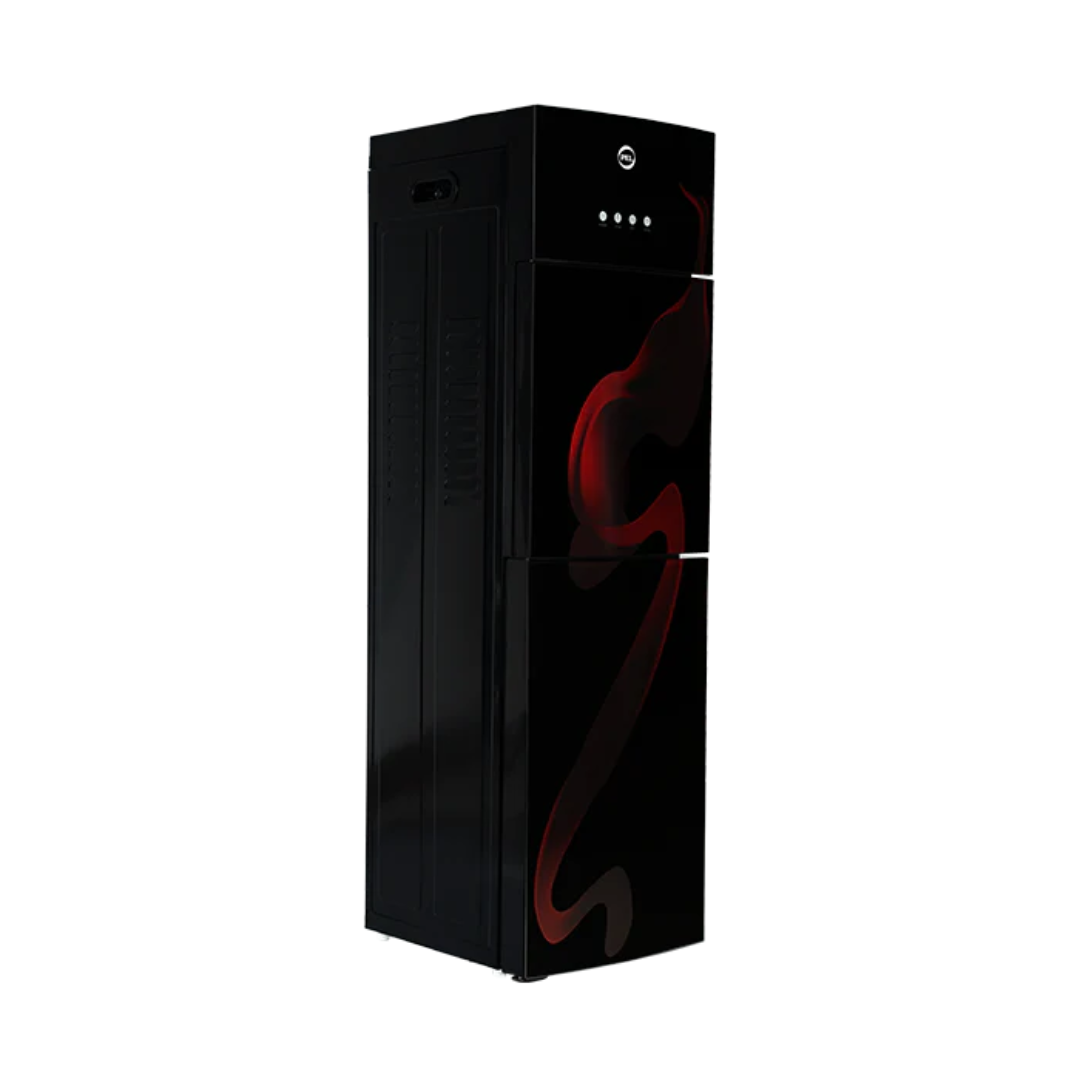 PEL 525 Curved Glassdoor Water Dispenser – Red Blaze