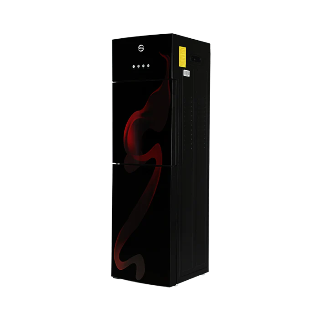 PEL 525 Curved Glassdoor Water Dispenser – Red Blaze