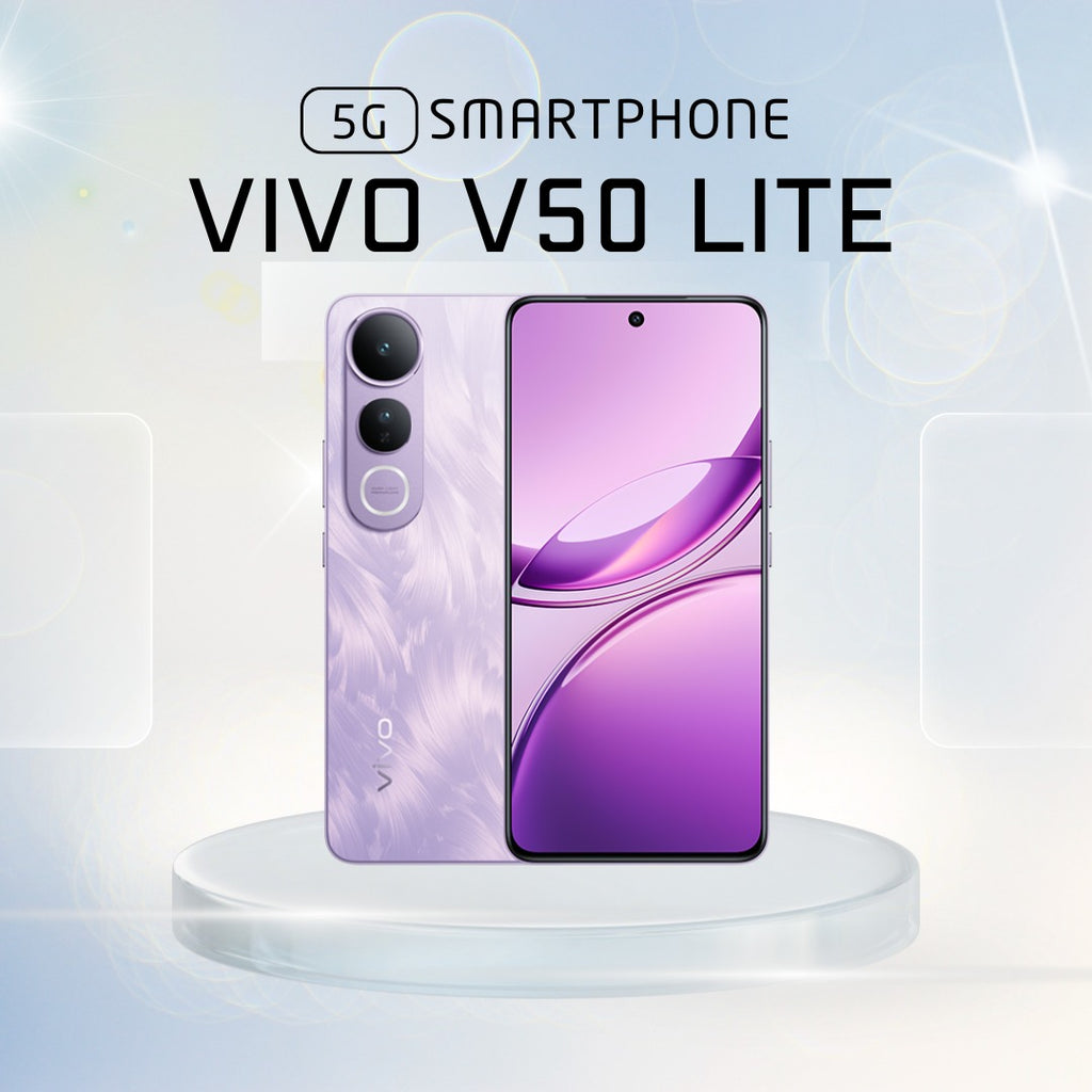 Vivo V50 Lite 5G – 12 GB/256 GB, Dimensity 6300, 90 W Quick Charge, 50 MP Sony